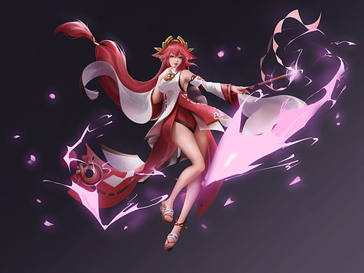 原神八重神子同人立绘练习