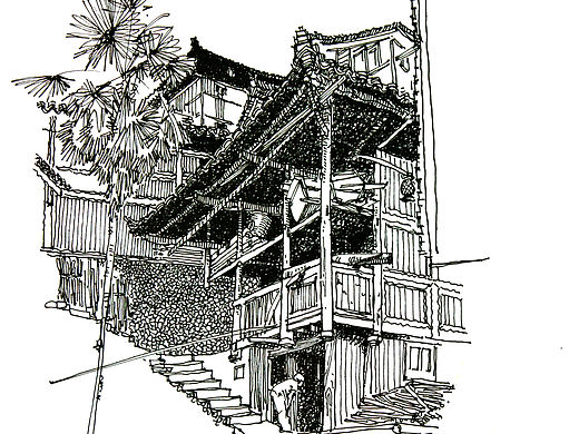 建筑速写
