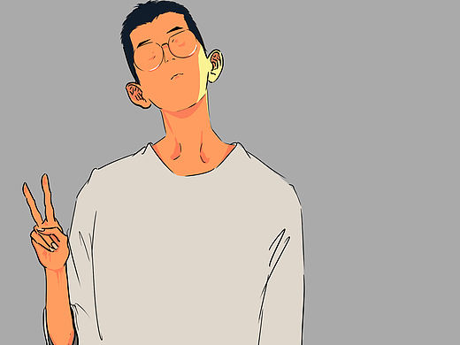 自画像（个人主页-ZNTQ3MDkxMTI=） - 创作习作 - 站酷设计师木三三三原创素材 - 站酷ZCOOL