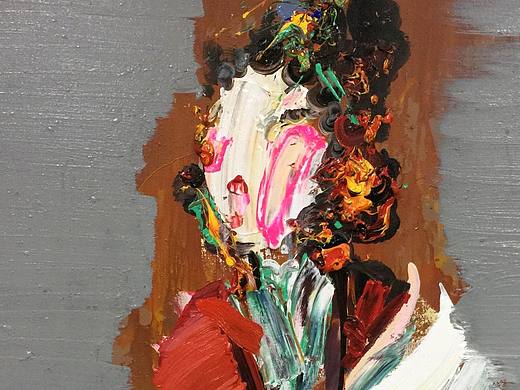 邓宇意象油画.旦