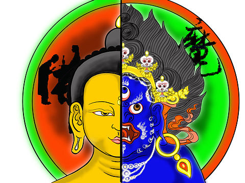 一面佛一面魔（个人主页-ZNDcyMDY3MTY=） - 概念设定 - 站酷设计师Z06758661原创素材 - 站酷ZCOOL