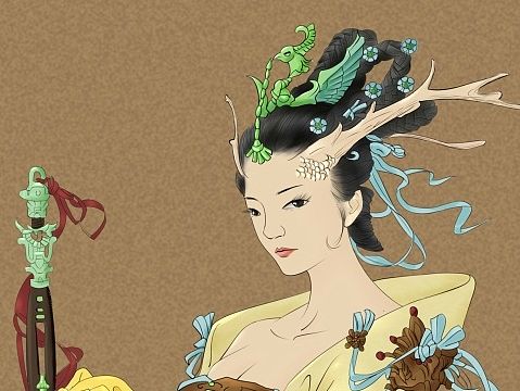 线稿和上色的练习