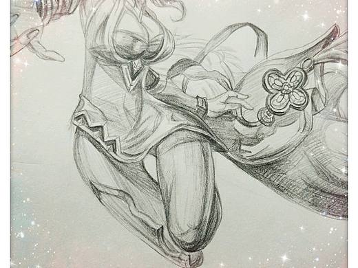 王者荣耀 形象 ~  妲己绘画