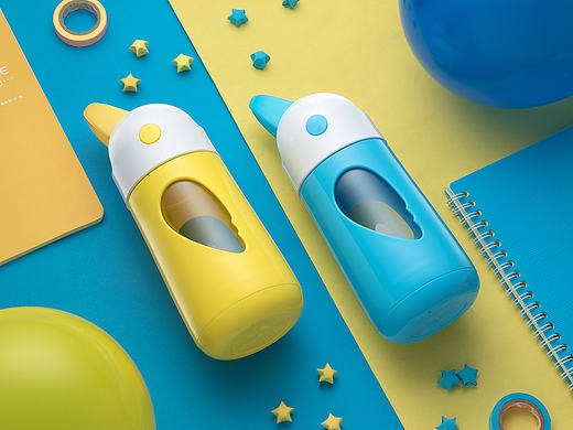 物生物飞鸟塑玻杯