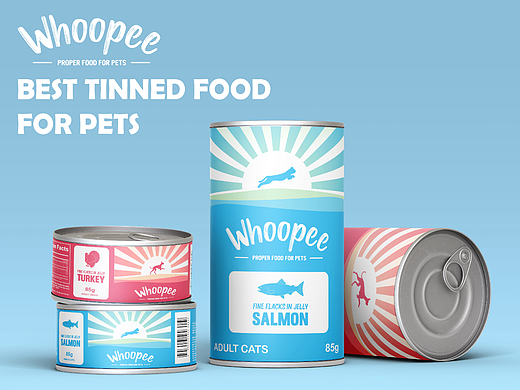 WHOOPEE PET FOOD 宠物食品品牌包装设计