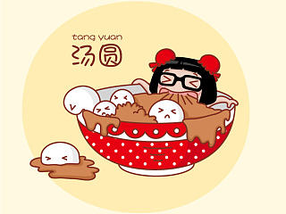 Hello菜菜过年小吃漫画