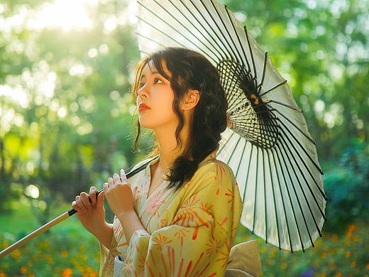 活泼森系女清新可爱