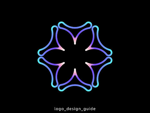花朵logo设计