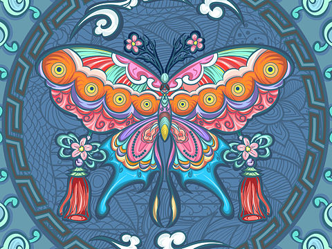 原创—庄生梦蝶