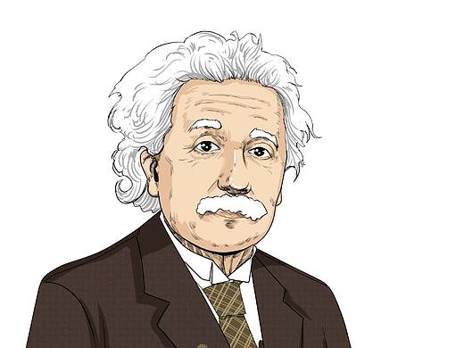 科学家们的头像插画