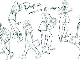 @速写班长 day34 #速写60天挑战赛#