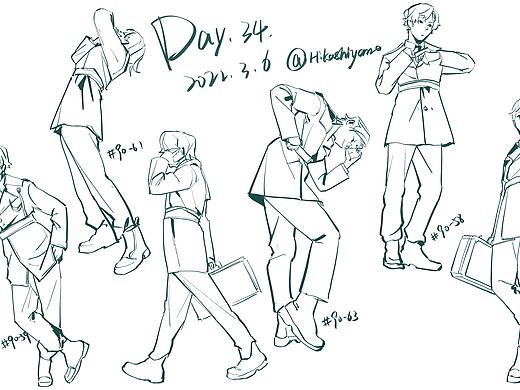 @速写班长 day34 #速写60天挑战赛#