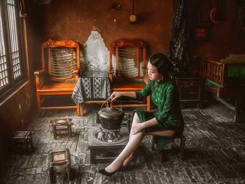 一座冷冷清清的小城
