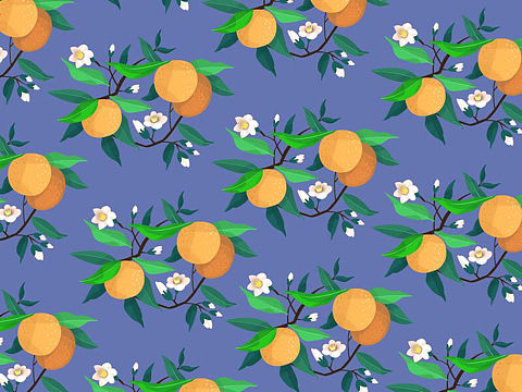 最近的一些图案插画