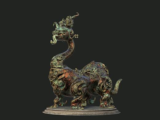 三维作品—《神兽》