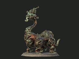 三維作品—《神獸》