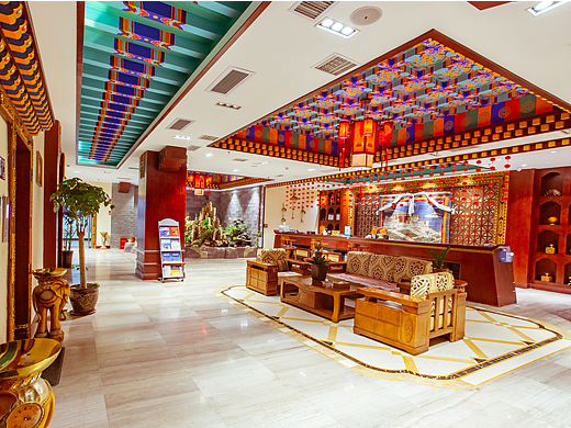 空间摄影·西藏格拉丹东藏游坛城酒店-宴会厅