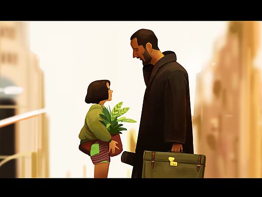 畫(huà)個(gè)小蘿莉和大叔（個(gè)人主頁(yè)-ZNDI1MjI1MTY=） - 創(chuàng)作習(xí)作 - 站酷設(shè)計(jì)師九月霜原創(chuàng)素材 - 站酷ZCOOL