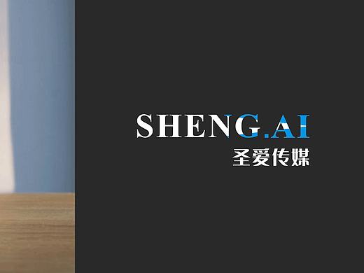 传媒 logo提案 圣爱