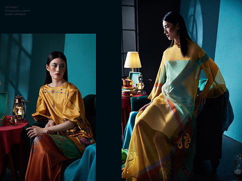 重色下的中国风-吴海燕设计作品创作系列