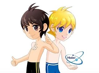 大贊海爾兄弟 方案a（個(gè)人主頁(yè)-ZMzUwOTMwNA==） - 商業(yè)插畫(huà) - 站酷設(shè)計(jì)師pastor008原創(chuàng)素材 - 站酷ZCOOL