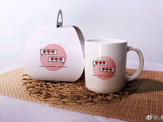 插画/杯子图案设计