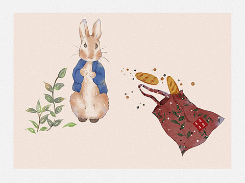 谁的面包掉了？（个人主页-ZNDA0NDQzNjQ=） - 艺术插画 - 站酷设计师羊言羊画原创素材 - 站酷ZCOOL