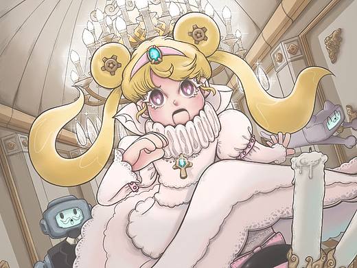 ✨💭泡泡公主可真是太顽皮啦!~💭✨