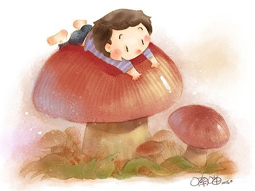 喃喵的儿童插画