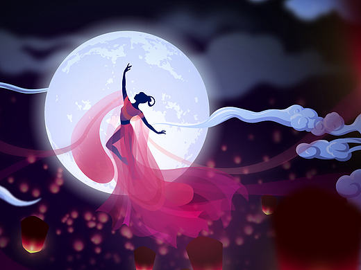中秋月 嫦娥舞