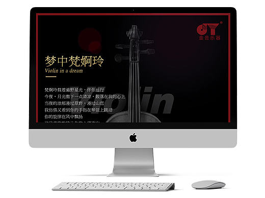 金音乐器集团——小提琴 提琴 详情页