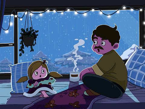 角色设定。儿插