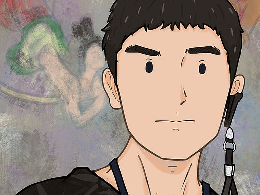 大頭（個人主頁-ZNTA0MTQ5MzY=） - 藝術(shù)插畫 - 站酷設(shè)計師化文原創(chuàng)素材 - 站酷ZCOOL