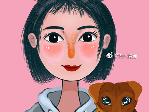 插画头像（个人主页-ZMzEyODk5ODg=） - 艺术插画 - 站酷设计师苏wr原创素材 - 站酷ZCOOL