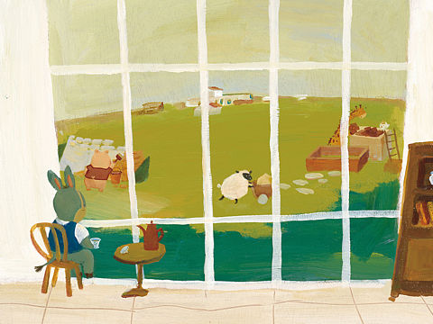 绘本《来了一位新邻居》