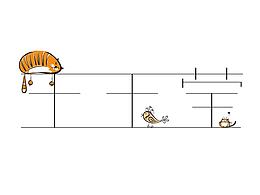 姓名字體設(shè)計logo圖標(biāo)VI設(shè)計小動物卡通貓字體練習(xí)設(shè)計