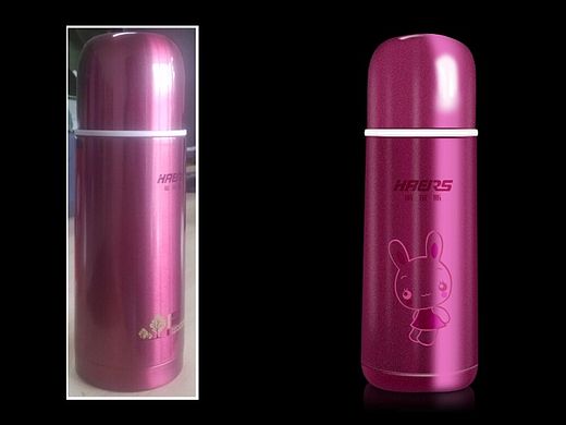 刚淘的保温杯,闲来无事P了一下