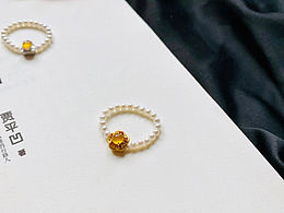 翡翠·珍珠戒指