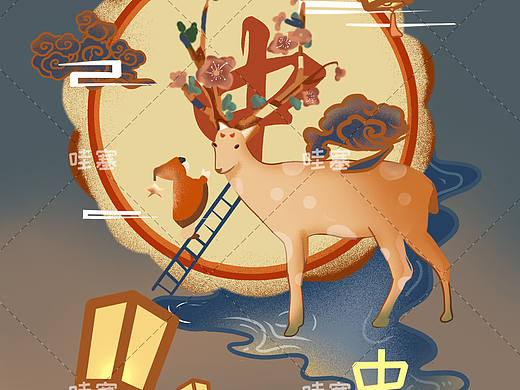 原创插画（个人主页-ZNDEzMjk3MTY=） - 商业插画 - 站酷设计师只爱画画的小朋友原创素材 - 站酷ZCOOL