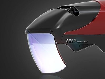 增强现实头盔 SEER 二代产品主界面UI设计