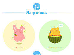 胖紙們的四季（個(gè)人主頁(yè)-ZMjQ2NTkyOA==） - 兒童插畫(huà) - 站酷設(shè)計(jì)師parisa_zhang方姐原創(chuàng)素材 - 站酷ZCOOL