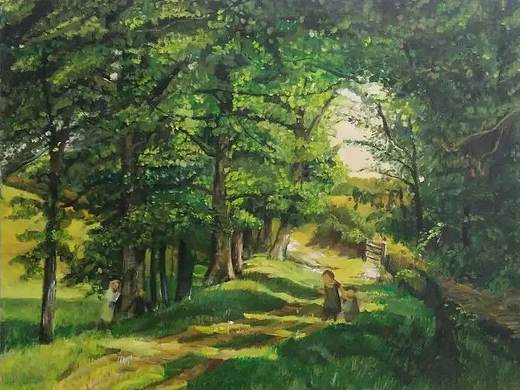 油画（个人主页-ZMTc5MTk3OTY=） - 绘画 - 站酷设计师冯雅原创素材 - 站酷ZCOOL