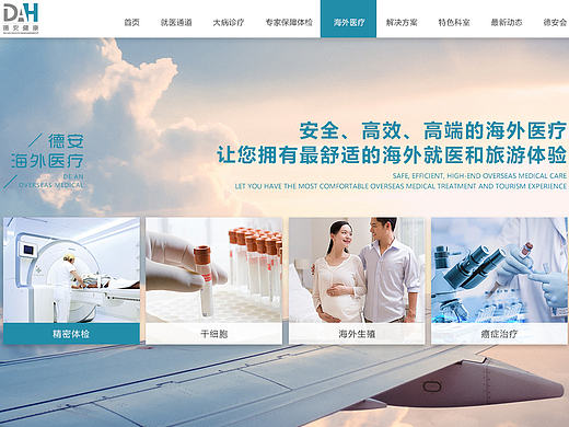 德安网站海外医疗部分