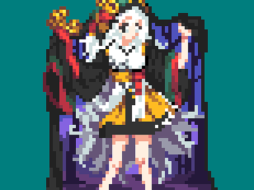 像素画练习 克鲁赛德战记裴花