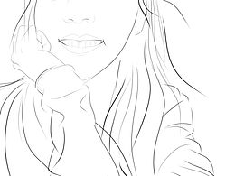少女插畫練習