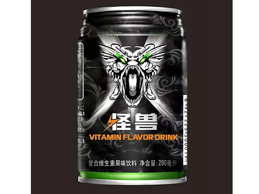 怪兽功能饮料包装