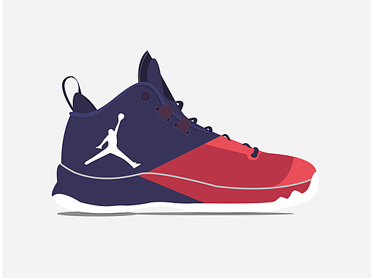 aj1-12(未完待续)175朋辛手绘乔丹23代球鞋707lkylc231号街区篮球馆