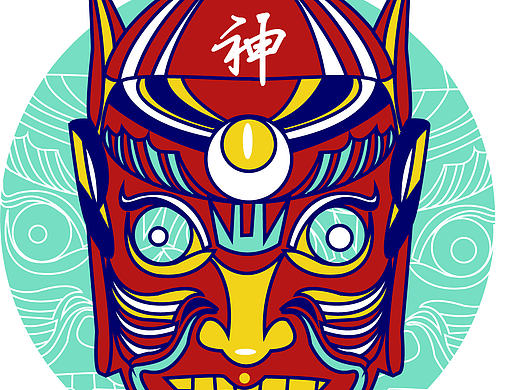 傩文化—傩面具文创设计