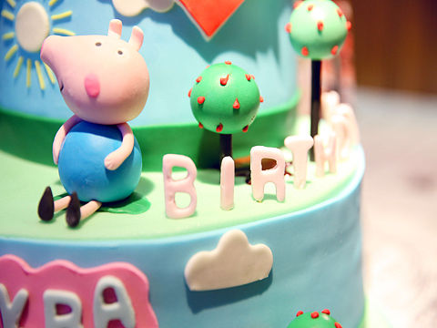 溜冰场上的生日派对