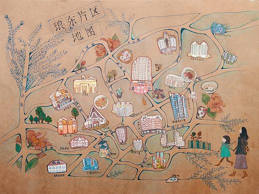 画一张可爱的小地图
